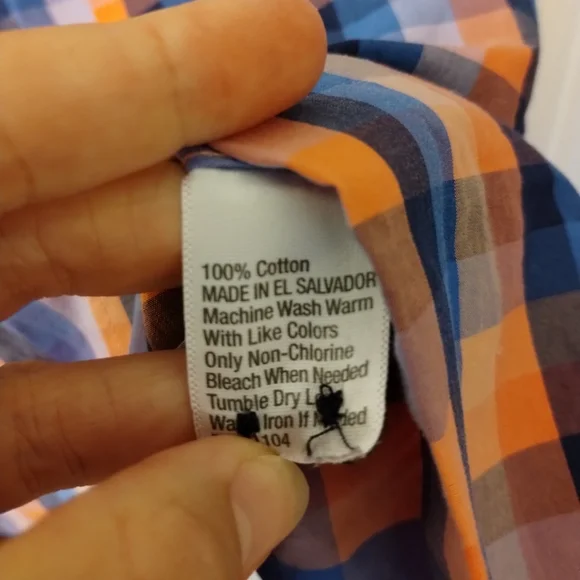 MADE Cam Newton plaid button down - Picture 7 of 8